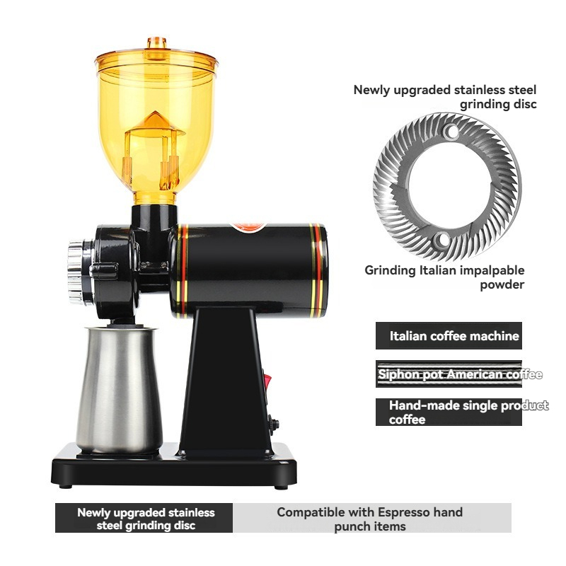 Upgraded Anti-clog Household C - огляд і ціна Coffee Grinder Burr Flat
