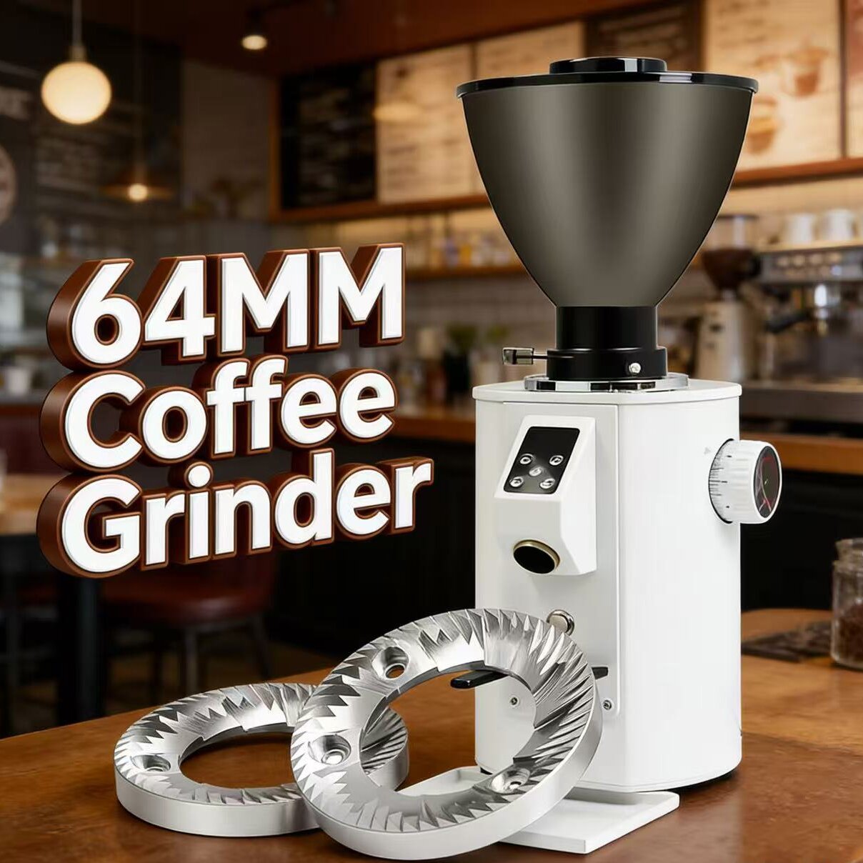 64mm Flat Burr Commercial Espr - огляд і ціна Coffee Grinder Burr Flat