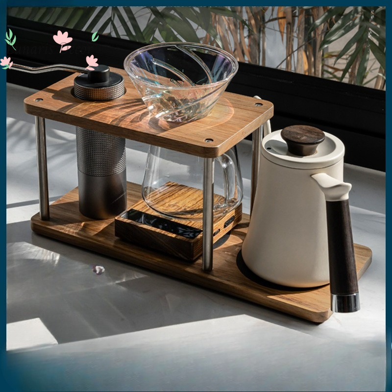 Solid wood pour-over stand, po - огляд і ціна Coffee Equipment Pour Over