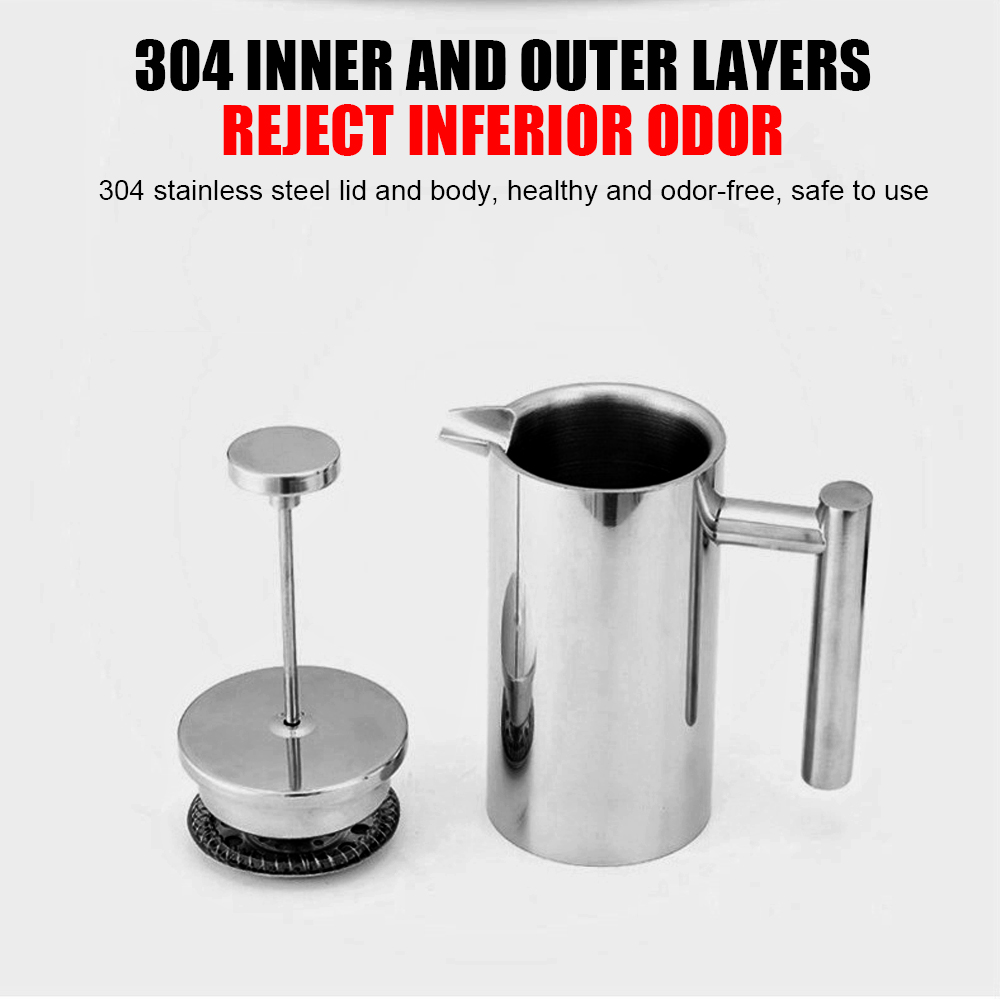 Large Capacity French Press Co - огляд і ціна Coffee Equipment For Camping