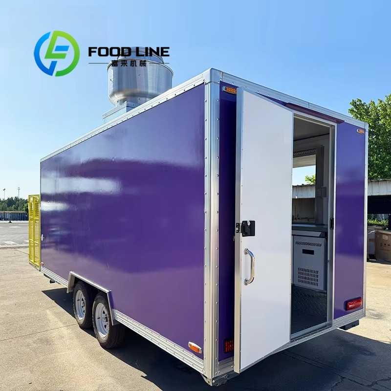 Custom Mobile Food Cart Traile - огляд і ціна Coffee Van Equipment