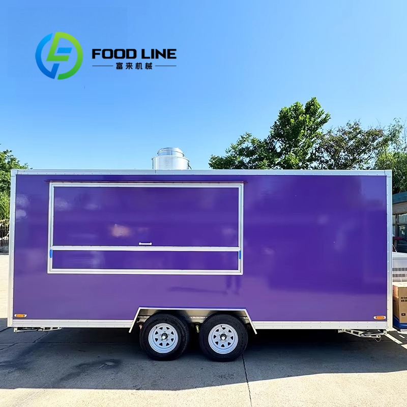 Custom Mobile Food Cart Traile - огляд і ціна Coffee Van Equipment
