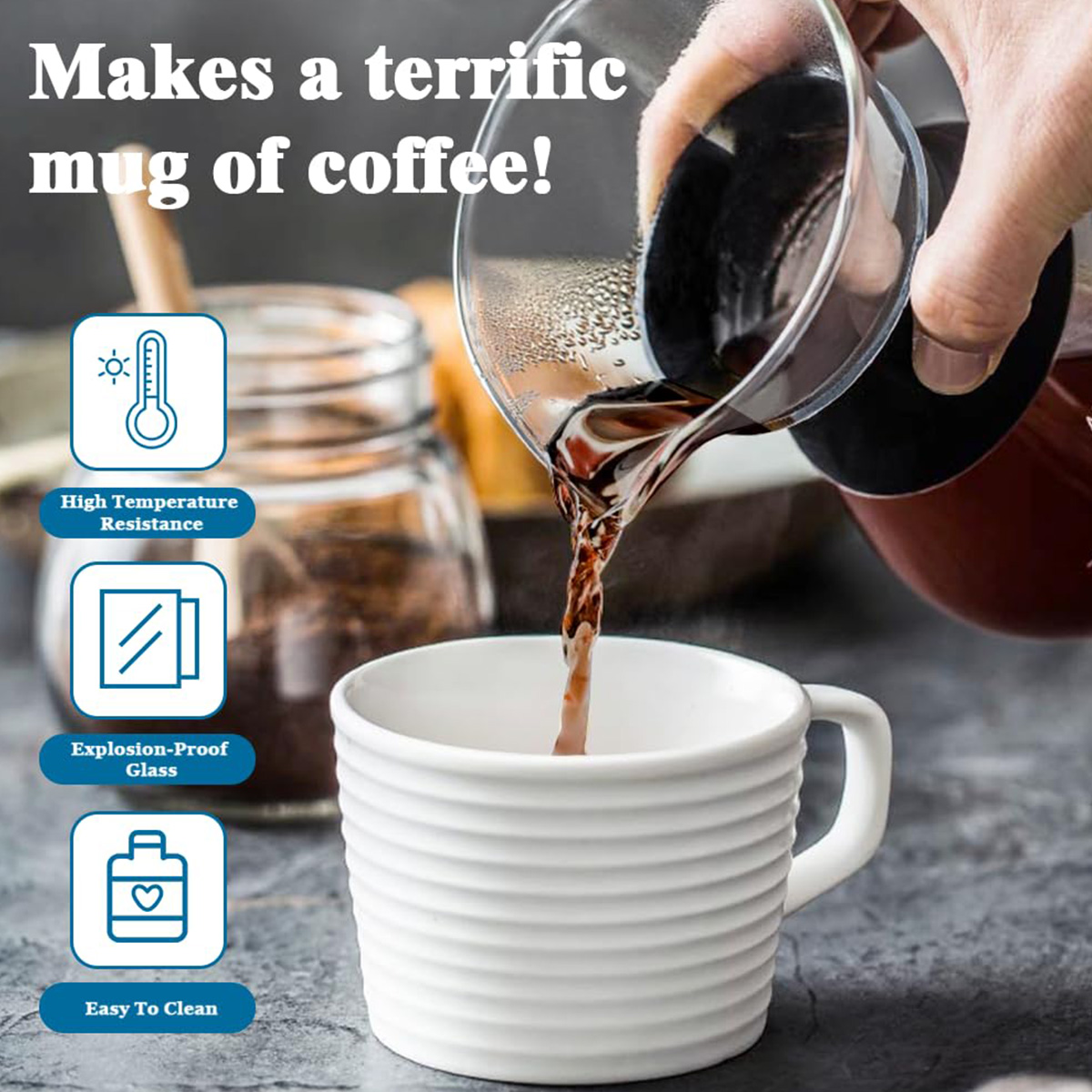 Leeseph Glass Pour Over Coffee - огляд і ціна Coffee Equipment Pour Over