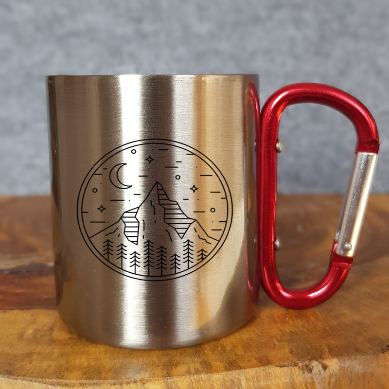 Stainless Steel Camping Mug wi - огляд і ціна Coffee Equipment For Camping
