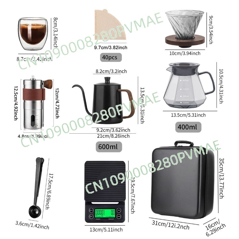 Hand pour-over coffee set outd - огляд і ціна Coffee Equipment Pour Over