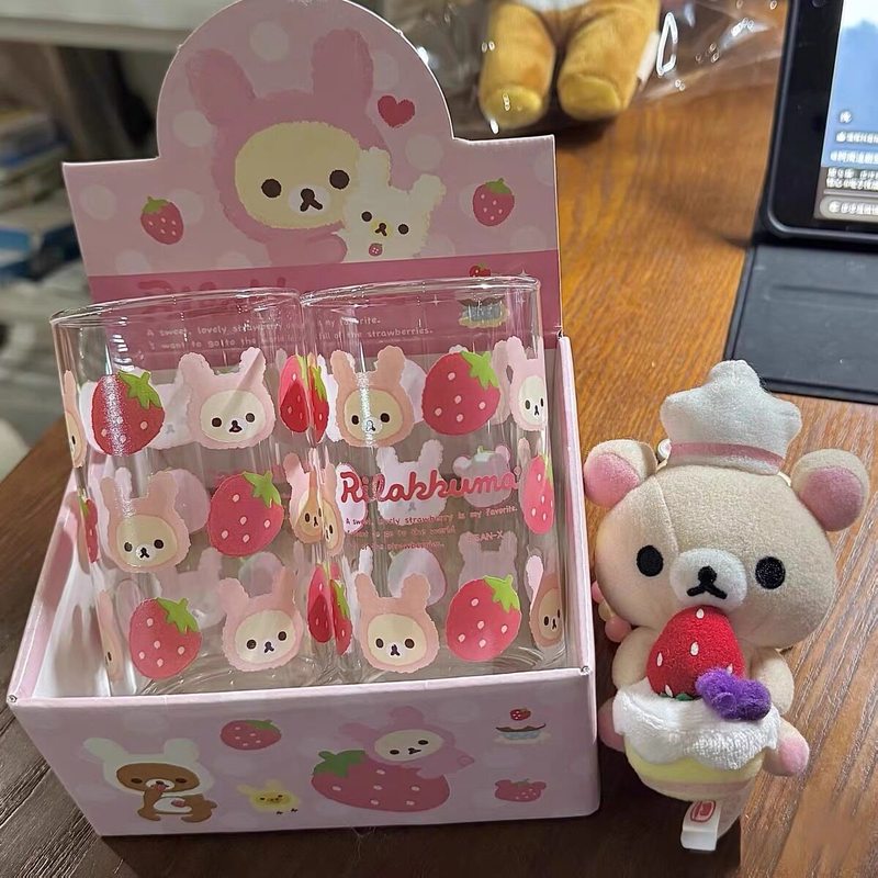 Rilakkuma Glass Cup Cute Carto - огляд і ціна Espresso Shot Glass