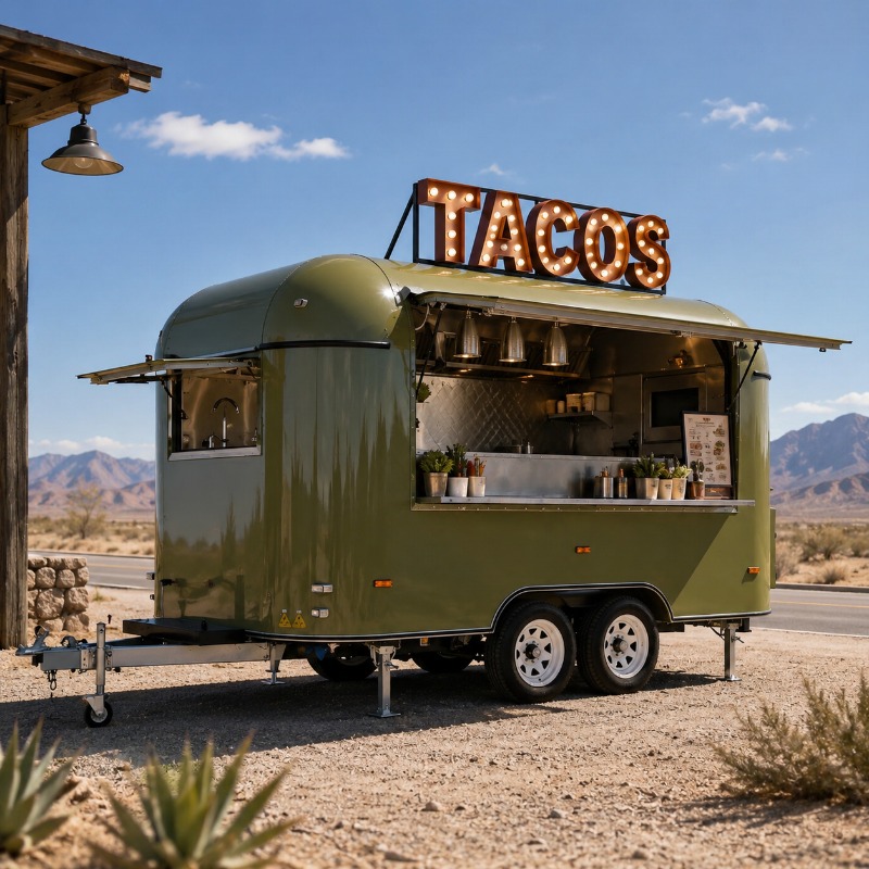Food Truck Mobile with Kitchen - огляд і ціна Coffee Van Equipment